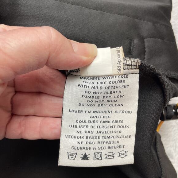 Caterpillar Capstone Softshell Jacket Mens L Black Full Zip Hooded Work Utility - Picture 6 of 14